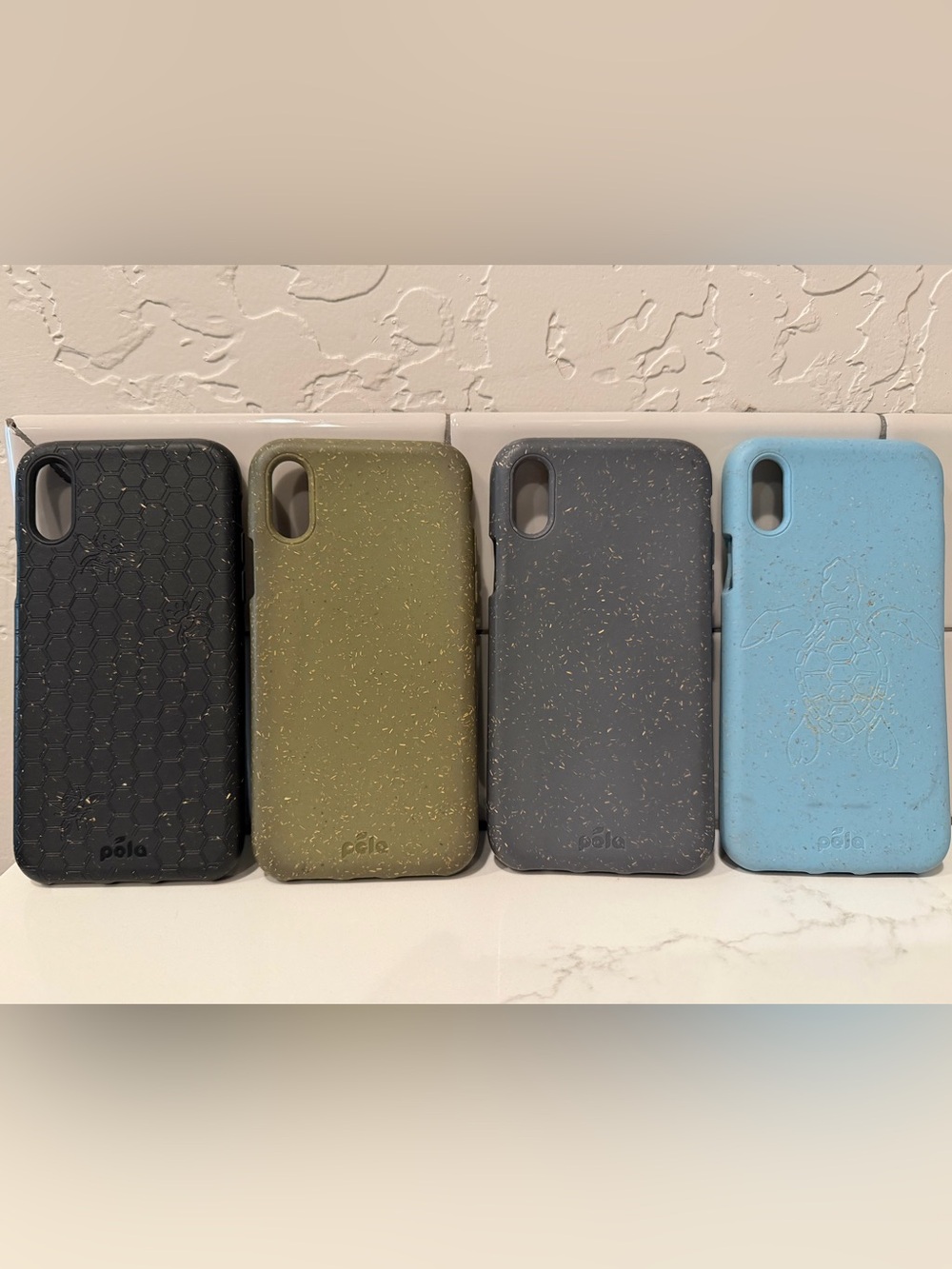 Pela Biodegradable Phone Cases for iPhone XS- set of 4